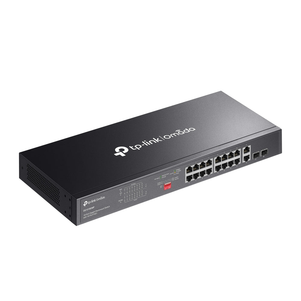 TP-Link Omada DS1018GMP dispositivo de redes No administrado Si 16 Gigabit Ethernet (10/100/1000)