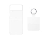Samsung EF-OF721CTEGMX fundas para teléfonos móviles 17 cm (6.7") Galaxy Z Flip4 Funda Transparente