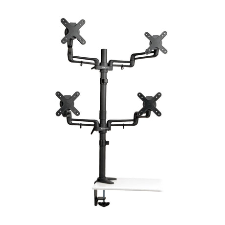 Tripp Lite DDR1327SQFC Soporte Cuádruple de Escritorio Articulado de Brazo Flexible de Movimiento Completo para Monitore