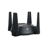 Netis System AX6000 Wireless Dual Band WiFi6 Router router inalámbrico Doble banda (2,4 GHz / 5 GHz) Negro, Wi-Fi 6 (802