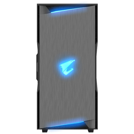 GIGABYTE GB-AC300G carcasas ordenador Vidrio, Plástico, Acero Midi Tower PC Negro