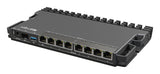 RB5009UG+S+IN, Ruteador 7xGEth, 1x2.5GEth, 1xSFP+ 10G, 4 nucleos 1.4Ghz 1GB RAM