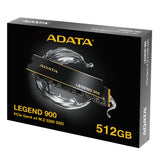 ADATA LEGEND 900 unidades internas de estado sólido 1.4 512 GB M.2 PCI Express 4.0