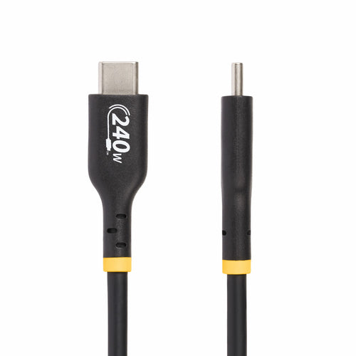 StarTech.com Cable de Carga USB-C de 1m - Cable USB Tipo C - Certificación USB-IF - PD de 240W EPR - Cable USB 2.0 USB-C