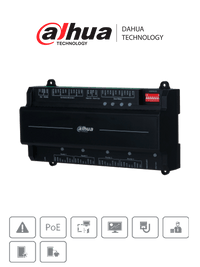 Dahua Technology ASC2204B-S controladores de seguridad de la puerta Desnudo 4 puerta(s) RS-485 IPv4; TCP; UDP