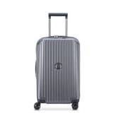 DELSEY MALETA SECURITIME ZIP RIGIDA 20 PULG PLATA