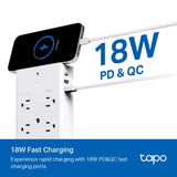 TP-Link TAPO P306 bases múltiples Interior Blanco Si 6 salidas AC
