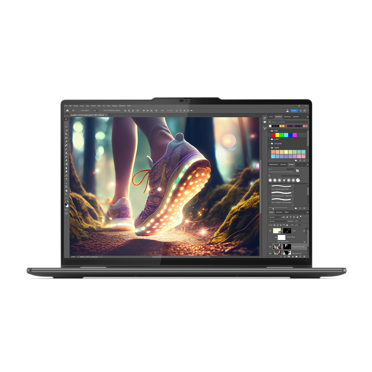 Lenovo Yoga 7 2-in-1 16IML9 Laptop Storm grey Híbrido (2-en-1) Gris Convertible (Carpeta)