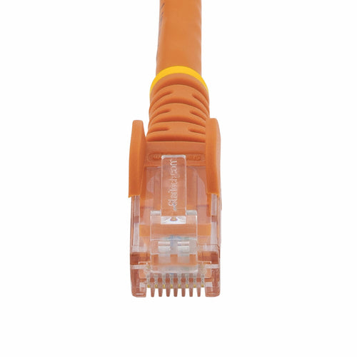 StarTech.com Cable de Red Ethernet Cat6 Snagless de 3m Naranja - Cable Patch RJ45 UTP Cables de red 3 m Cat6 RoHS