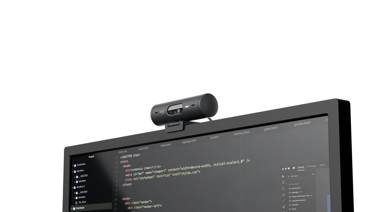 Logitech Brio 500 cámaras web 4 MP 1920 x 1080 Pixeles 60 pps Full HD