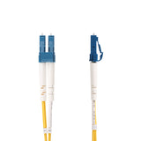 StarTech.com Cable de Fibra Óptica LC a SC (UPC) OS2 Monomodo 9/125µm 100G LSZH Dúplex de 1m - Low Insertion Loss - Resi