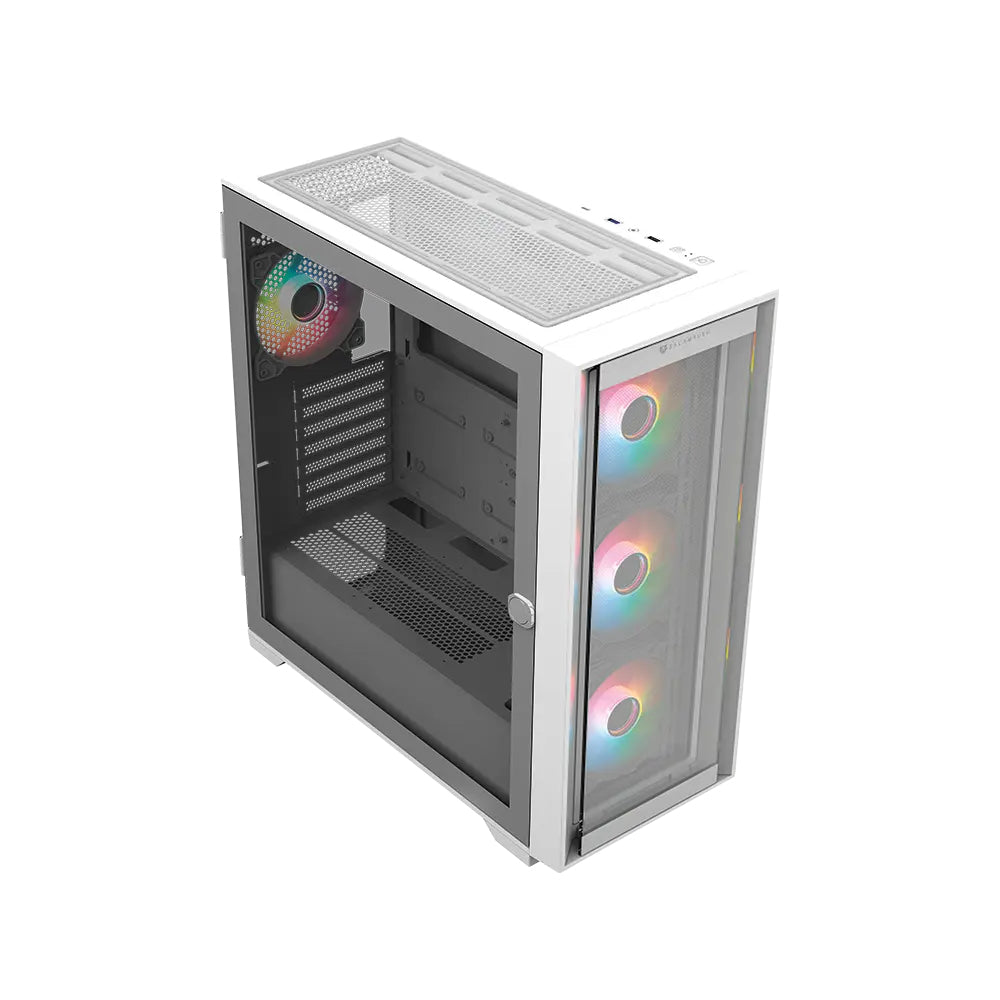 Balam Rush BR-938761 carcasa de ordenador Escritorio Blanco