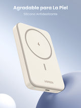 Ugreen 25208 batería externa 10000 mAh Cargador inalámbrico Beige