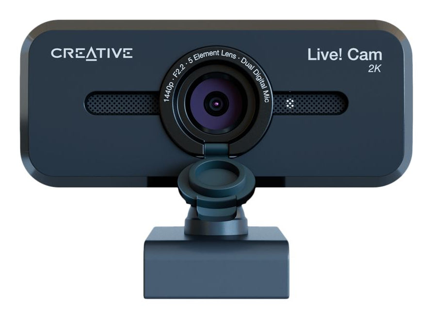Creative Labs Creative Live! Cam Sync V3 cámara web 5 MP 2560 x 1440 Pixeles USB 2.0 Negro, Quad HD, 30 fps, 540p