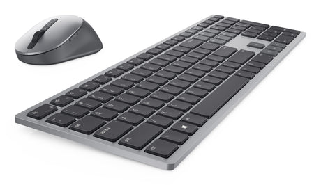 DELL Teclado y mouse Pro Plus - KM7321W - Inglés, Tamaño completo (100%), Inalámbrico, RF inalámbrico + bluetooth