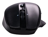 Naceb Technology Na-0139 ratón Diestro RF inalámbrico 1600 DPI, Negro, Na-0139N