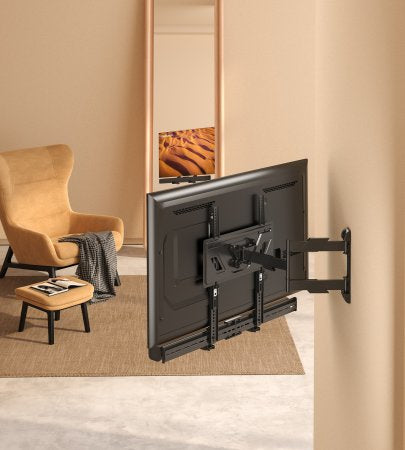 Soporte de Pared para Barra de Sonido Manhattan, TV, 10 kg, Negro