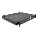 StarTech.com Estante Bandeja Deslizante Perforada Telescópica para Armario Rack de Profundidad Ajustable - 2U 22.7kg Acc
