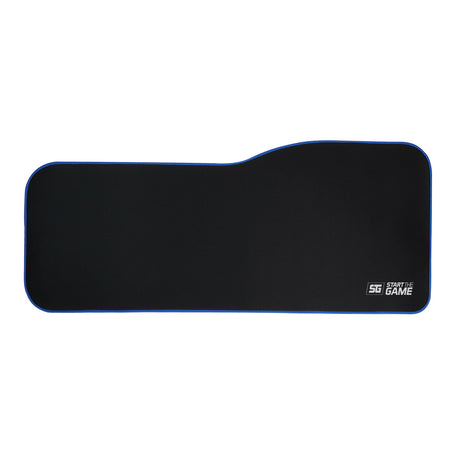 Vorago MPG-301 - XL Cojín de ratón para Juegos Negro, Monocromático, Microfibra, Caucho
