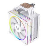 Balam Rush Heliux Pro HEX55 Procesador Enfriador de aire 12 cm Blanco, 600 RPM, 2200 RPM