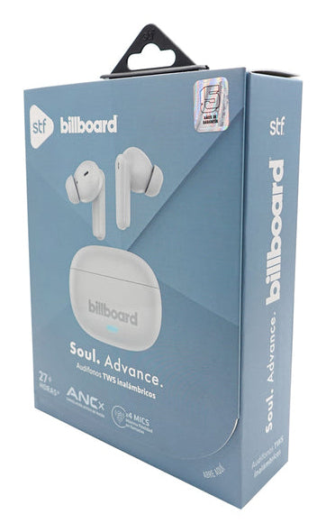 Billboard BB-E12919 audífono y auriculare Auriculares True Wireless Stereo (TWS) Intra auditivo Llamadas/Música Bluetoot