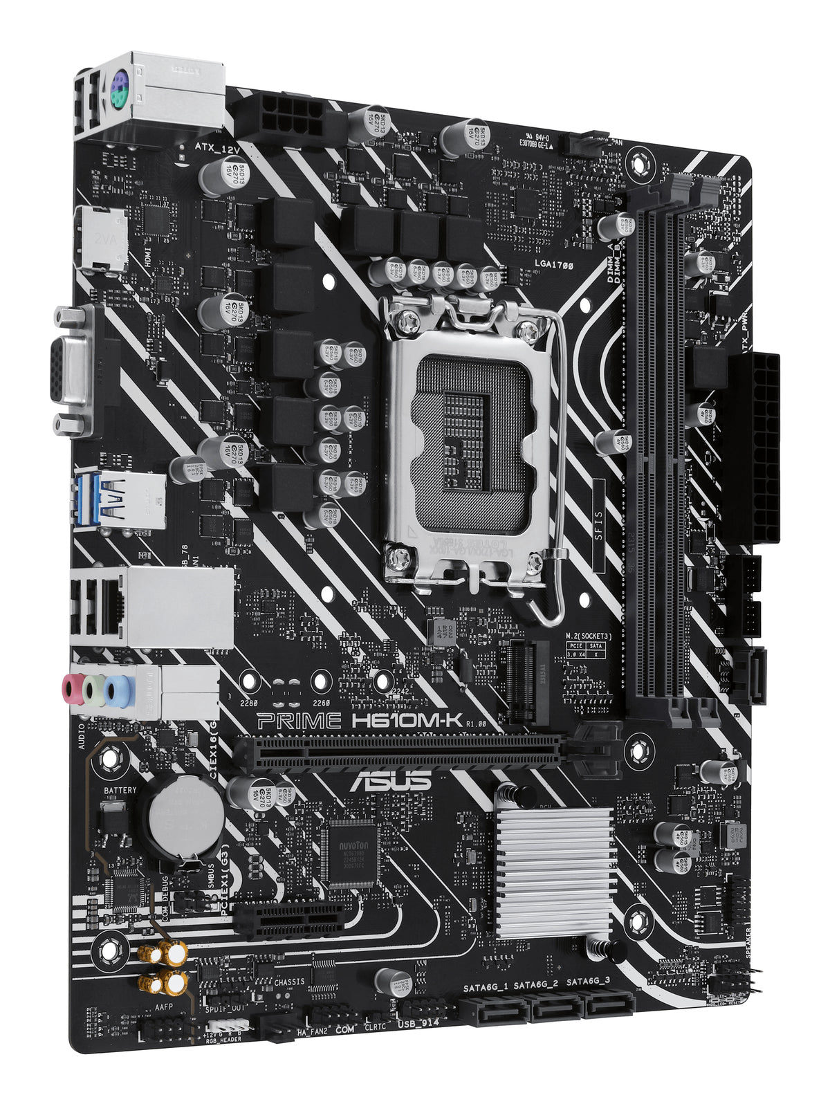 ASUS Prime H610M-K Intel H610 LGA 1700 micro ATX
