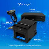 Vorago MNP-180 impresora de recibos 203 x 203 DPI Alámbrico Térmico