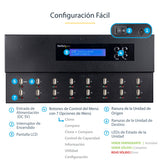 StarTech.com Clonador Autónomo 1:15 para Memorias USB - Copiador de Unidades de Memoria USB - Copia Sector por Sector de