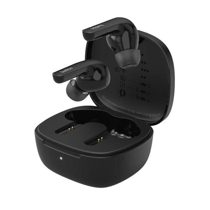 AUDIFONOS TRUE WIRELESS EARBUDS NEGROS