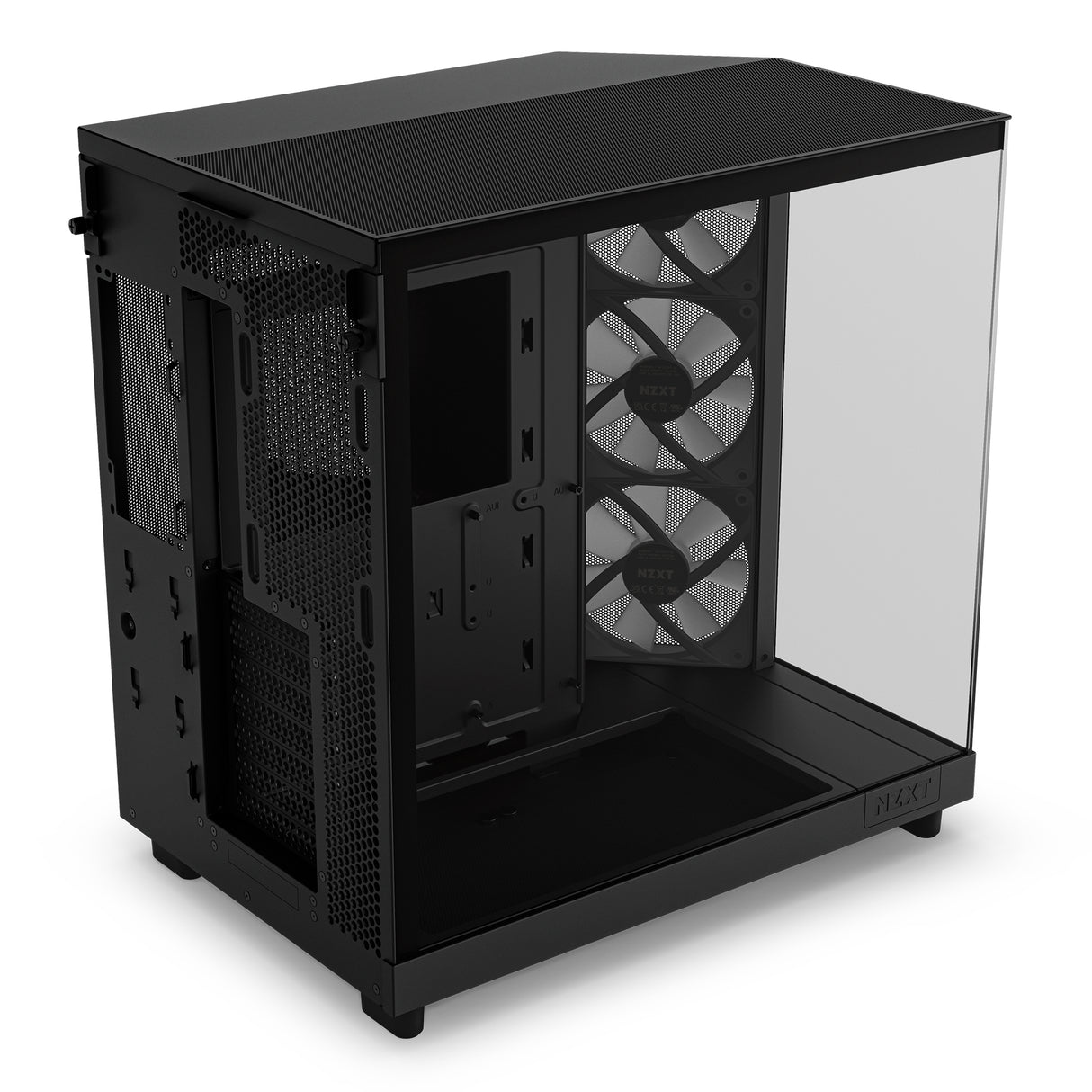 NZXT H6 Flow Midi Tower Blanco, ATX, Micro ATX, Mini-ITX, CC-H61FW-01 | Gabinetes de computadora