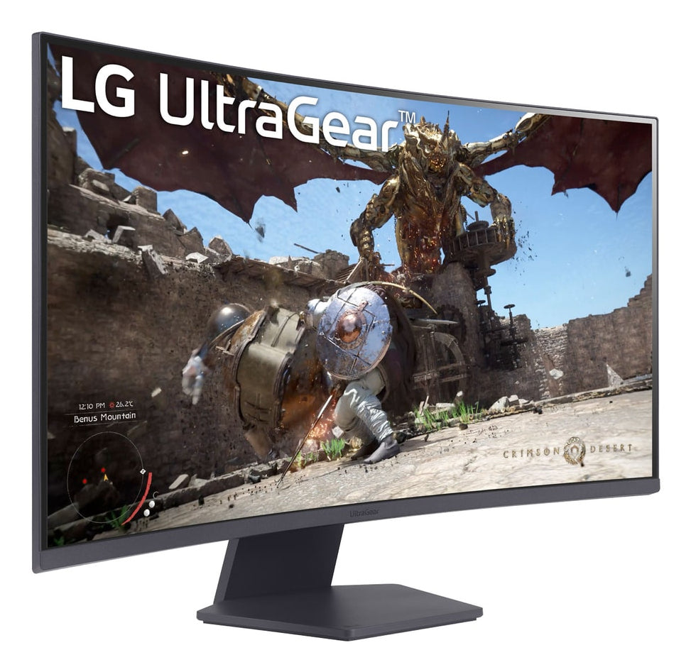 LG 32GS60QC-B Monitor 80 cm (31.5") 2560 x 1440 Pixeles Quad HD Negro