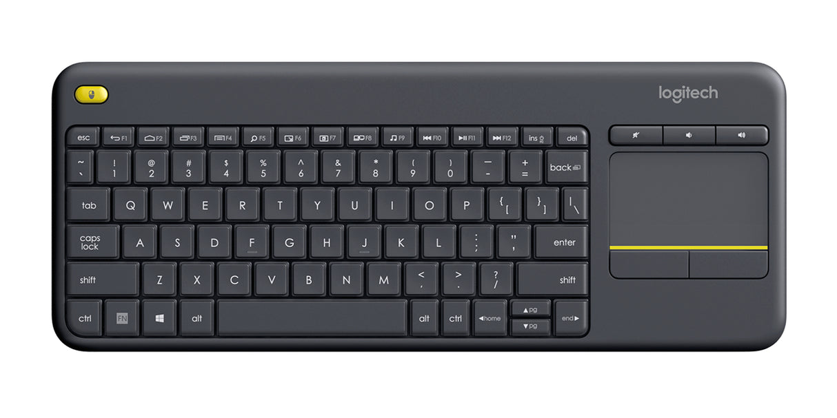 Logitech K400 Plus Teclado Oficina Inalámbrico RF inalámbrico Interruptor de membrana