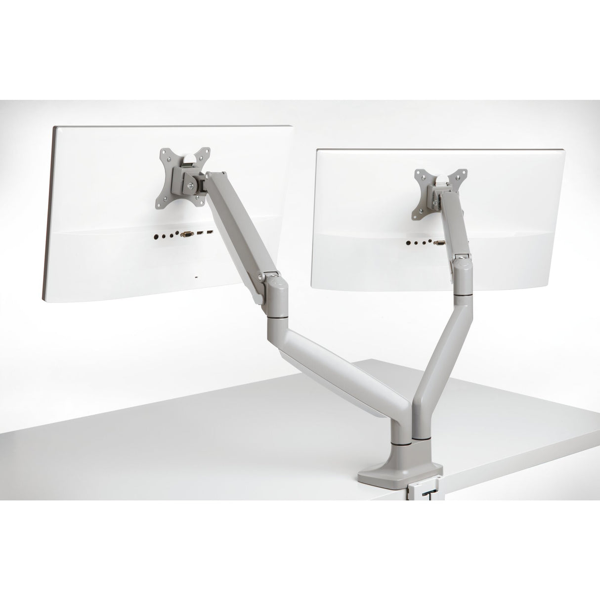 Kensington Brazo SmartFit de altura ajustable con un toque para dos monitores Monitor