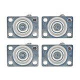 Tripp Lite SRCASTER Juego de ruedecitas SmartRack, paquete de 4 Accesorios para rack Negro 249,5 kg 2,72 kg
