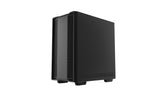 DeepCool CC360 ARGB carcasas ordenador ABS, Acero, Vidrio templado Mini Tower PC Negro