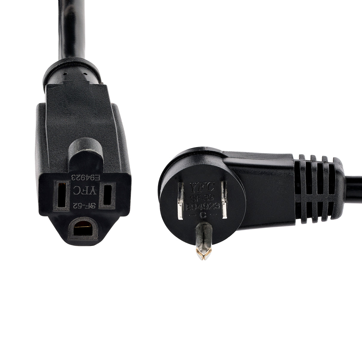 StarTech.com PAC101R1 Cable Negro Macho Hembra 0,3 m