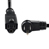 StarTech.com PAC101R1 Cable Negro Macho Hembra 0,3 m