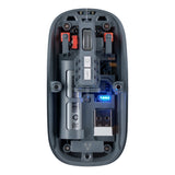 Vorago MO-415 ratón Oficina mano derecha RF Wireless + Bluetooth + USB Type-A Óptico 1600 DPI