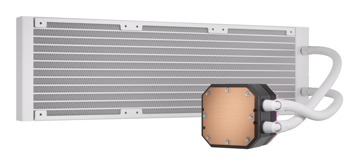 Corsair CW-9060073-WW sistema de refrigeración de computadora Procesador Refrigerador de líquidos todo en uno 12 cm Blan