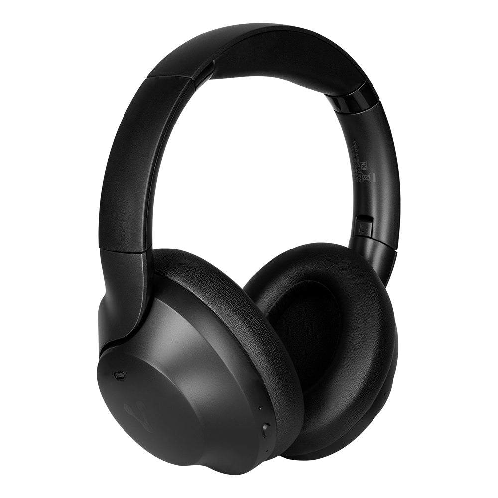 Vorago HPB-505 audífono y auriculare Auriculares Inalámbrico Diadema Llamadas/Música USB Tipo C Bluetooth Negro