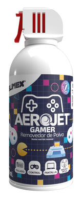 Silimex Aire Comprimido Aerojet Gamer 360° 300 ml, Removedor de Polvo