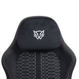 Balam Rush BR-940641 silla para videojuegos Silla universal para juegos Asiento acolchado tapizado Negro, 120 kg, Respal