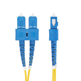 StarTech.com Cable de Fibra Óptica Dúplex SC a SC (UPC) OS2 Monomodo de 30m - 9/125µm - 40G/100G - Resistente a Dobleces
