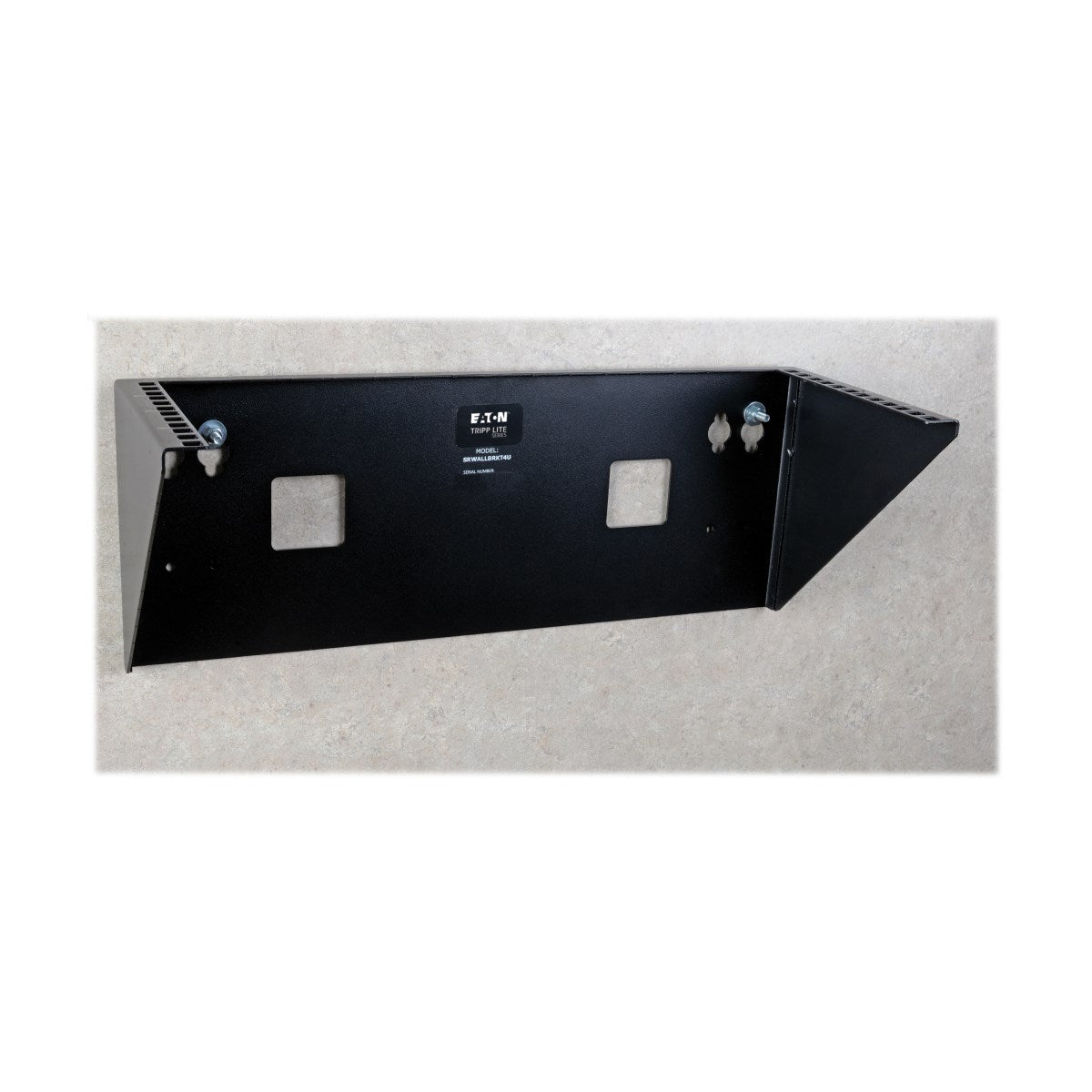 Tripp Lite SRWALLBRKT6U Soporte para Rack de 6U SmartRack para Instalación en Pared, Soporte de montaje, Negro, 1 pieza(