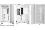 be quiet! LIGHT BASE 600 DX White carcasas ordenador Midi Tower PC Blanco ATX, micro ATX, Mini-ATX