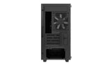 DeepCool CC360 ARGB carcasas ordenador ABS, Acero, Vidrio templado Mini Tower PC Negro