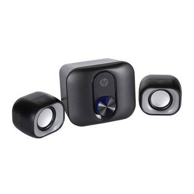HP DHS-2111S juego de altavoz 11 W Negro 2.1 canales De 1 vía 6 W, Plástico
