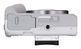 Canon EOS R50 Mirrorless Camera with 18-45mm Lens MILC 24.2 MP CMOS 6000 x 4000 Pixeles Blanco, 4K Ultra HD, Pantalla táctil