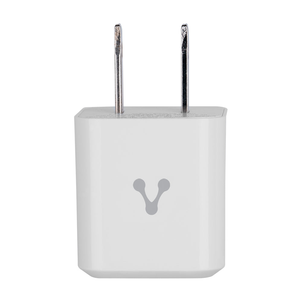 CARGADOR PARA PARED AU-250-V2 QUICK CHARGE 3.0A PD 20W TIPO C BLANCO