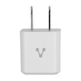 CARGADOR PARA PARED AU-250-V2 QUICK CHARGE 3.0A PD 20W TIPO C BLANCO